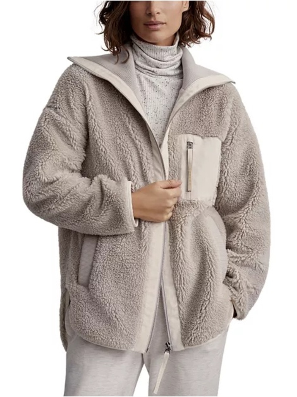 Varley Myla High Pile Fleece Jacket